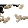 Mixed Lot of Plastic Fittings Straight Threaded Right Angle Various Sizes