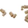 Pack of 5 NEW Nordson 381671 Female Luer to 1/8'' NPT Elbow Fitting