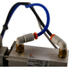 SMC US27454 Pneumatic Actuator Guided Compact Cylinder w/ Cable