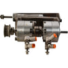 2x SMC CRB2BW20-270S Vane Type Rotary Actuator w/ Biba Cylinder
