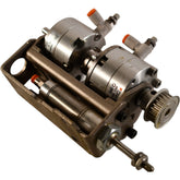 2x SMC CRB2BW20-270S Vane Type Rotary Actuator w/ Biba Cylinder