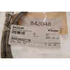 NEW Nordson 842048 PTFE Hose 4ft 0.25'' ID Stainless Steel Braided