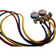 NEW Yellow Jacket Test And Charging Manifold 6 Hoses Plus II