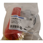 NEW Socomec 142E2111 Pistol Rotary Handle S2 Red/Yellow NEMA 4/4X