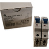 Pack of 2 NEW Allen-Bradley 1492-SPM1B200 20A DIN Rail Breaker Ser D