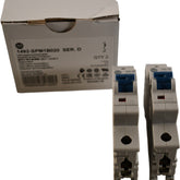 Pack of 2 NEW Allen-Bradley 1492-SPM1B020 2A 277V DIN Rail Breaker