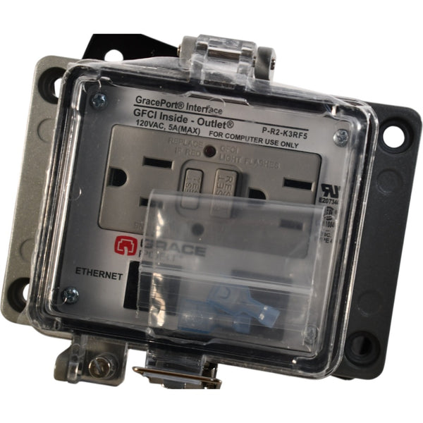 NEW Grace Port P-R2-K3RF5 GFCI 5A Breaker Ethernet Interface Panel – VB ...