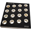 Colletizer ER20 16-Spot Collet Holder CNC Machine Shop Storage