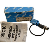 NEW Sick WTV4-3P3441 Miniature Photoelectric Sensor PNP Background Suppression