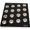 Colletizer ER20 16-Slot Collet Holder CNC Machine Shop Organizer