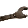 Chicago Brand EZ Double Open-End Ratchet Wrench SAE 1/2?-9/16?