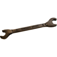Chicago Brand EZ Double Open-End Ratchet Wrench SAE 1/2?-9/16?