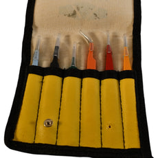 Aven 18480EZ E-Z Pik 6-Piece Tweezer Set