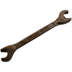 Chicago Brand EZ Double Open-End Ratchet Wrench Tool SAE 1/2?-9/16?