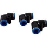 Lot of 3 NEW Festo QSL-8 153072 Push-in L-Connector 8mm Air Fitting Elbow Pneumatic QSL8