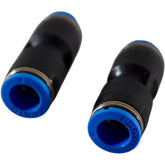 Lot of 2 NEW Festo QS-8 Straight Push-in Connector Fitting 8mm OD Tube