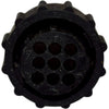 NEW TE Connectivity 206708-1 AMP CPC 9 Position Circular Connector Plug Housing