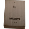 Mitutoyo 215438 1'' Rectangle Gage Block