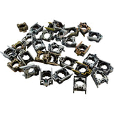 Lot of 28 Schneider Electric Push Button Contact Block Mounting Bases