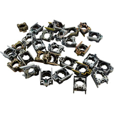 Lot of 28 Schneider Electric Push Button Contact Block Mounting Bases