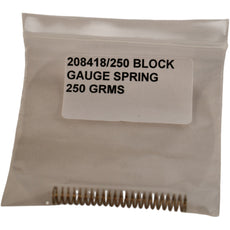 NEW Solartron Metrology Block Gauge Replacement Spring, 250 Grams 208418/250