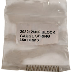 NEW Solartron Metrology Block Gauge Replacement Spring, 350 Grams 208212/350