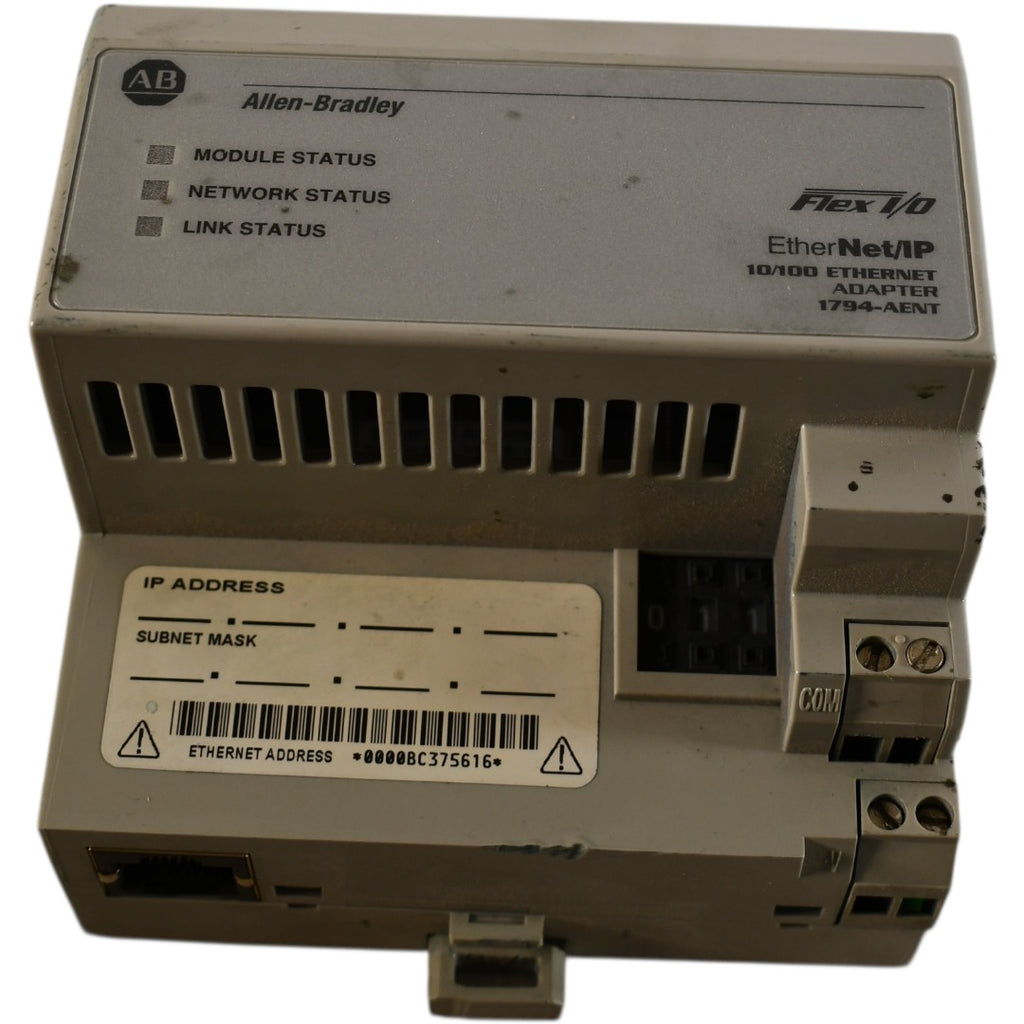 Allen-Bradley 1794-AENT Flex I/O EtherNet/IP Adapter Module – VB ...