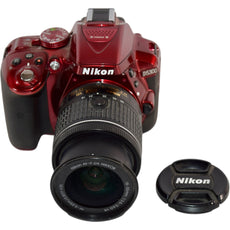 Nikon D5300 DSLR Camera W/ AF-P NIKKOR 18-55mm f/3.5-5.6G VR Lens