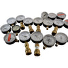 Lot of 20 Mixed Pressure Gauges - FOR PARTS