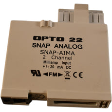 Opto 22 SNAP-AIMA 2-Channel Analog Current Input Module -20 to +20mA