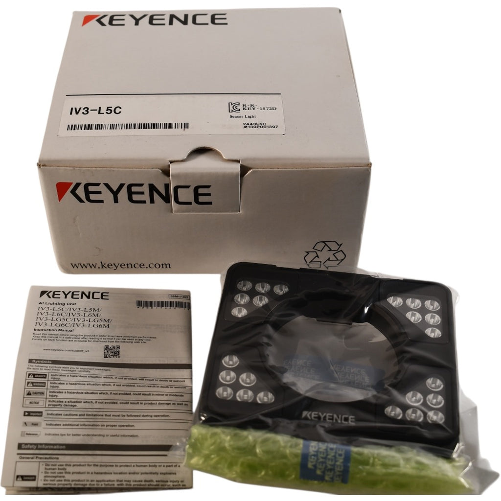 NEW Keyence IV3-L5C AI Vision Sensor Illumination White LED IV3 Series