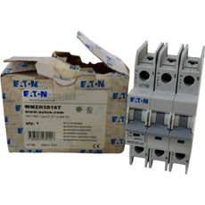 NEW EATON WMZH3D16T 16A 14kA Type D 3-Pole DIN Rail Circuit Breaker 480Y/277V