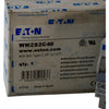 NEW EATON WMZS2C40 40A 2P Type C 10kA DIN Rail Circuit Breaker 277/480V