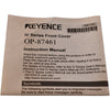 NEW Keyence OP-87461 IV Series Image Vision Sensor Front Cover