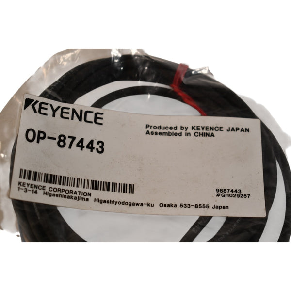 NEW Keyence OP-87443 Panel/Monitor Power Cable M8 4-Pin 2M – VB ...