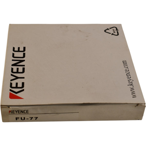 NEW Keyence FU-77 Fiber Optic Sensor Fiber Unit Thrubeam M4 ToughFlex ...