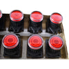 Pack of 10 NEW Autonics S2PR-P3RAD 22mm Illuminated Push Buttons Red 12-30V