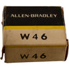NEW Allen Bradley W46 Overload Relay Heater Element Class 20 5.64A