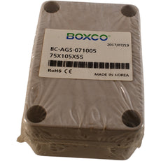 NEW Boxco BC-AGS-071005 ABS Gray Enclosure 75x105x55mm IP67 NEMA 4X/6