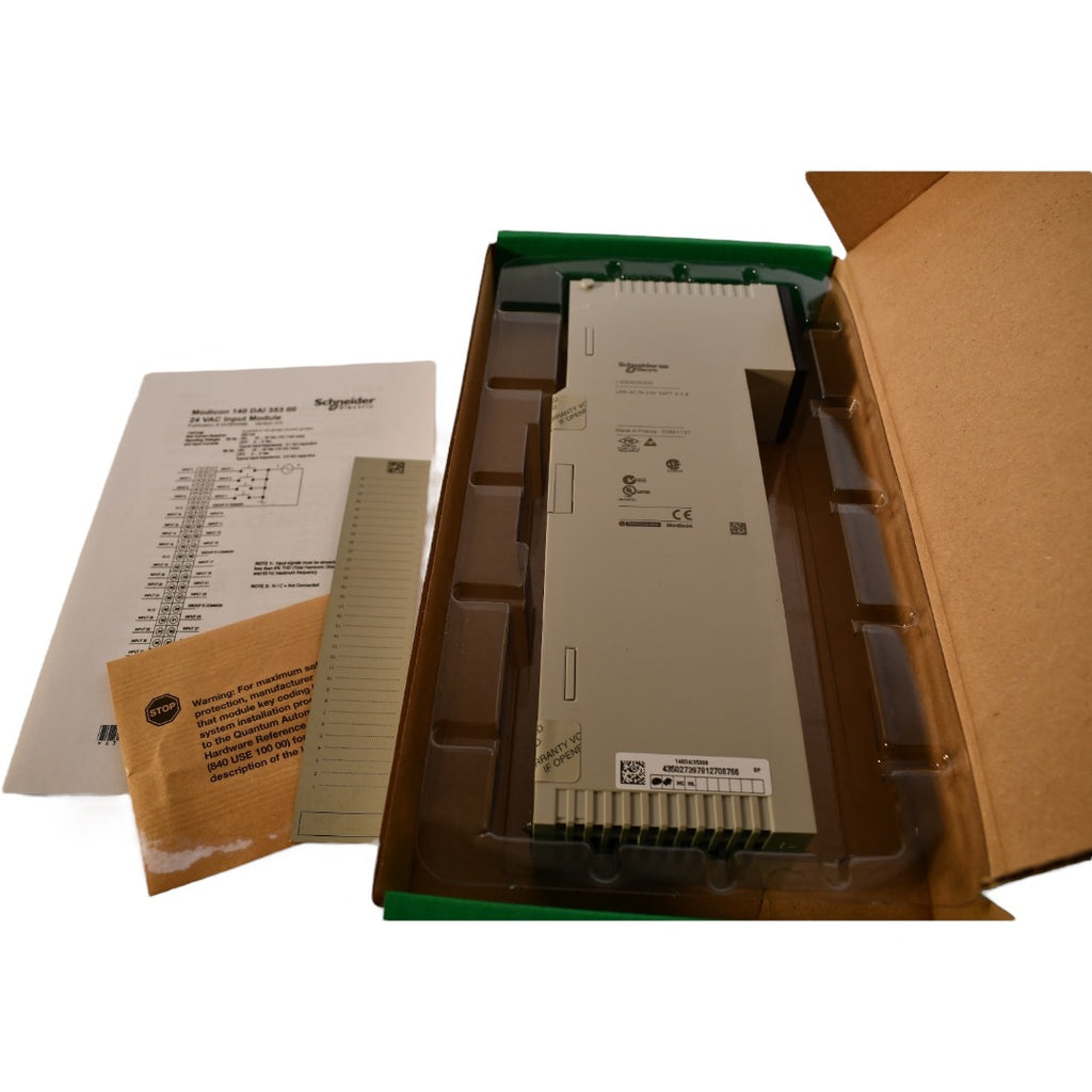 24vac Input Module NEW Schneider Electric 140DAI35300 Quantum PLC 32pt 24VAC Input Module