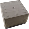 NEW Boxco BC-ATS-151510 ABS Gray Enclosure Clear Screw Cover 150x150x100mm IP67