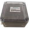 NEW Boxco BC-ATS-151510 ABS Gray Enclosure Clear Screw Cover 150x150x100mm IP67