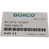 NEW Boxco BC-ATS-151507 ABS Gray Enclosure Clear Screw Cover 150x150x75mm