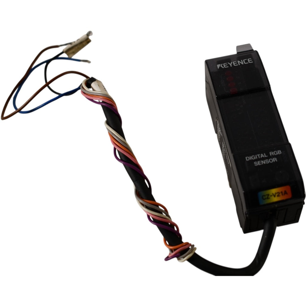 Keyence Rgb Sensor Keyence CZ-V21A RGB Digital Sensor Amplifier Unit NPN – VB Industrial ...