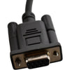 Zebra CBA-R46-C09ZBR RS232 Cable 9ft DB9F Power Pin 9 Coiled