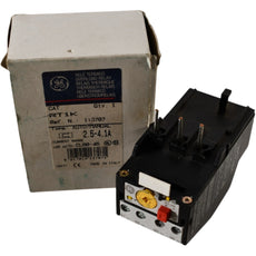 NEW GE RT1K Thermal Overload Relay 2.5-4.1A Manual/Auto Class 10