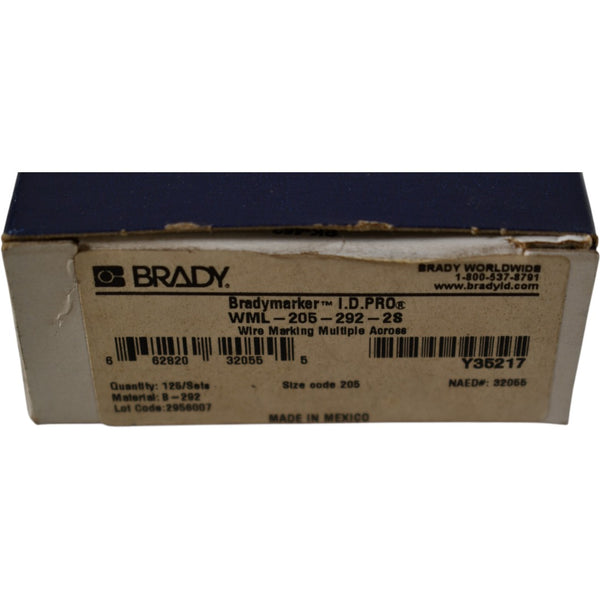 NEW Brady WML-205-292-2S Self-Laminating Vinyl Labels 500/Roll – VB ...