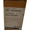 NEW Fuji SC-E03/G Contactor IEC 12A 3-Pole 24VDC Coil