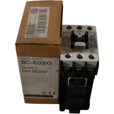 NEW Fuji SC-E03/G Contactor IEC 12A 3-Pole 24VDC Coil
