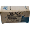 Pack of 100 NEW Altech CTS2.5U-N/BL Terminal Blocks 25A 600V Black